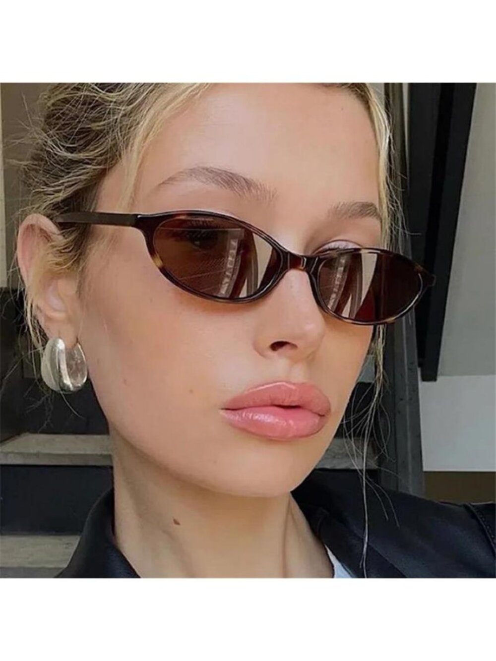 Retro Leopard Brown Sunglasses